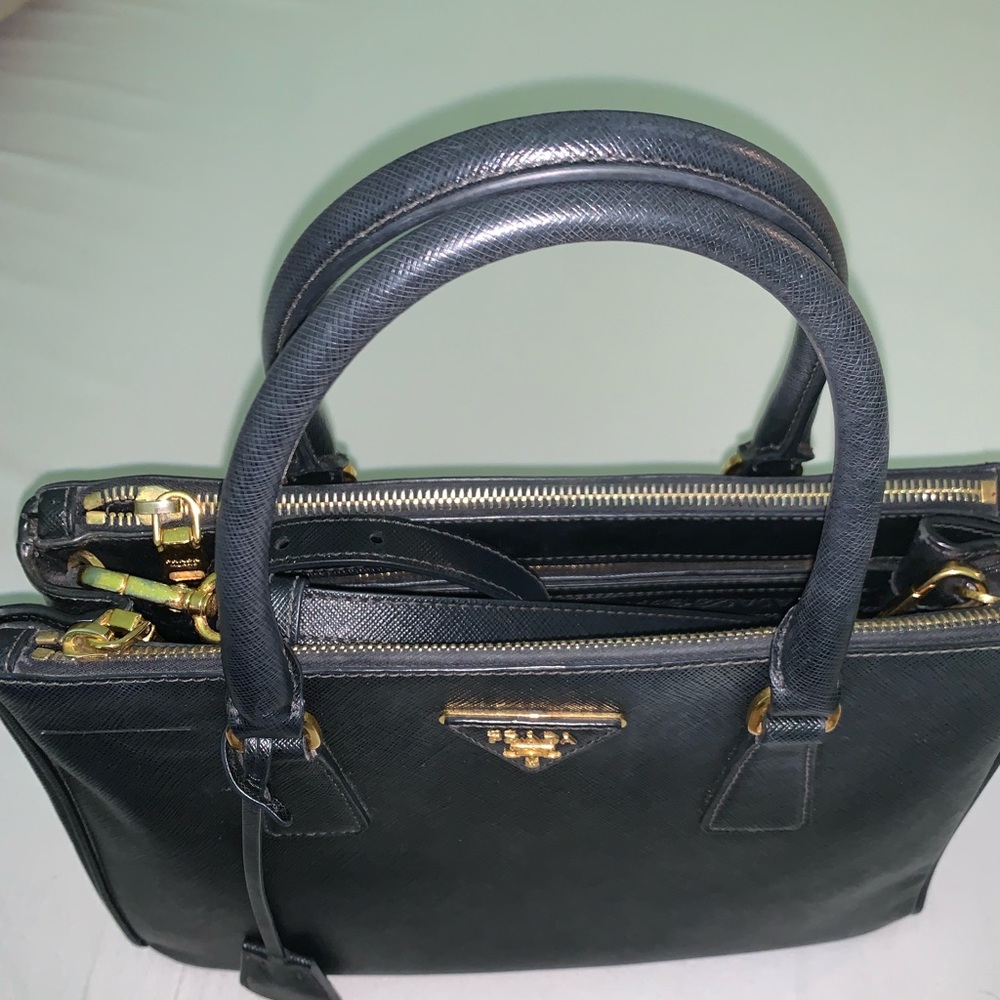 Prada Galleria Small Saffiano Leather Bag - Picture 3 of 9